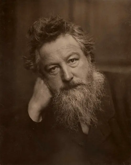 William Morris at Age of 53 Years